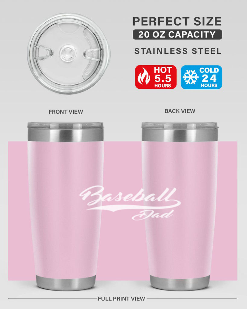 baseball dadi 50#- dad- Tumbler