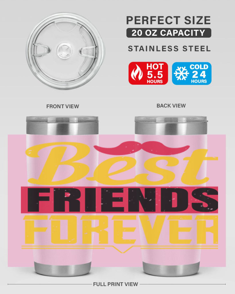 best friends forever 133#- fathers day- Tumbler