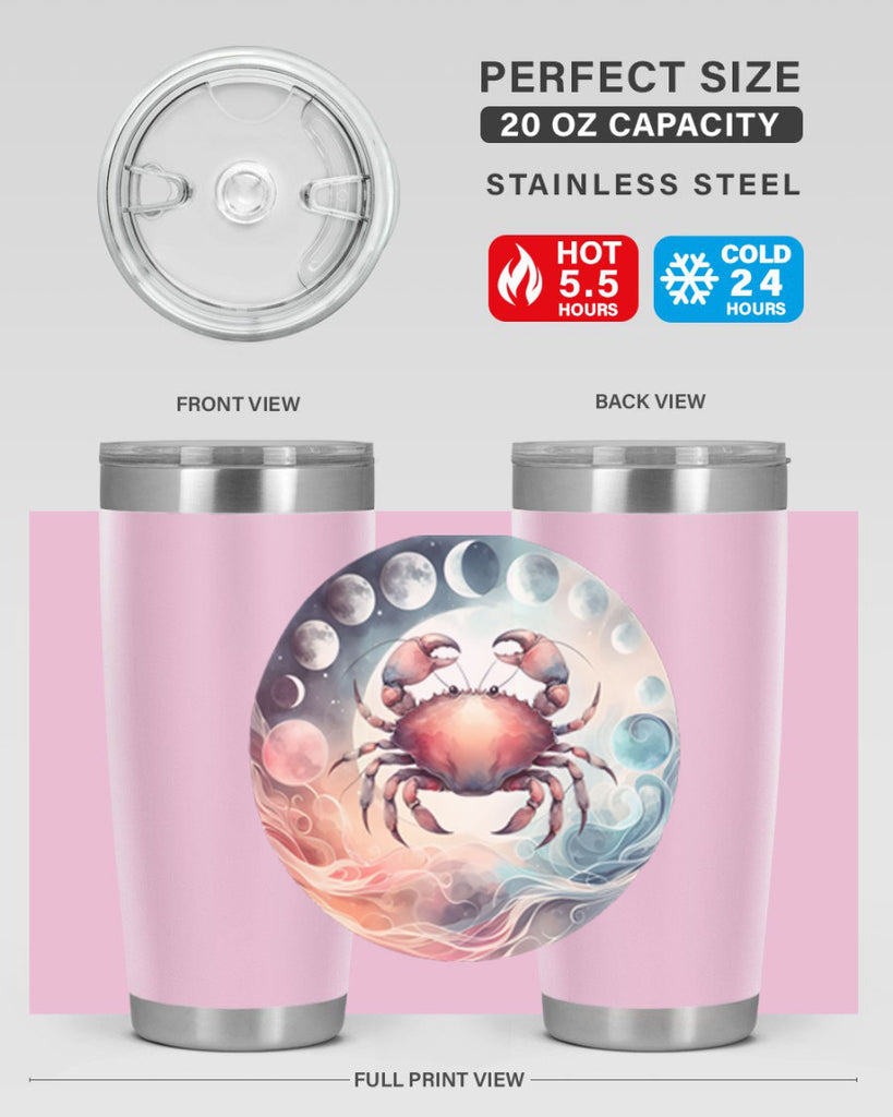 cancer 167#- zodiac- Tumbler