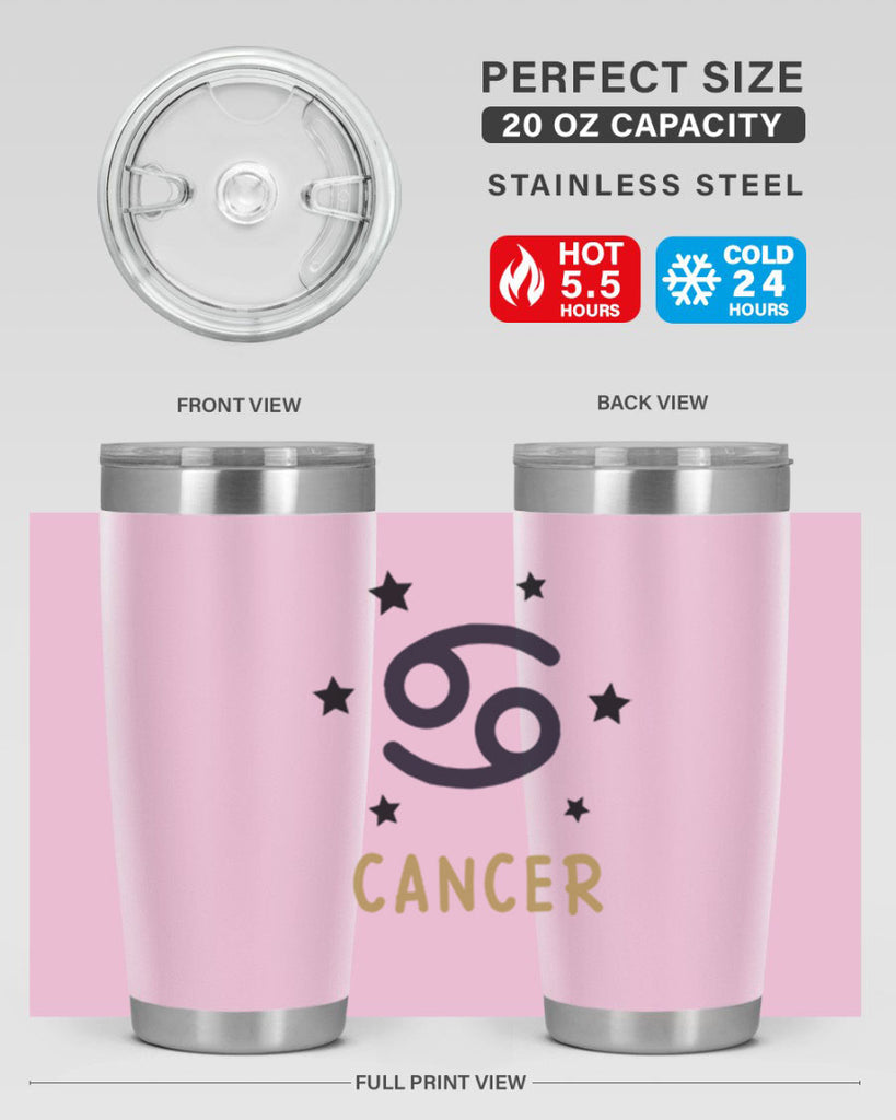 cancer 172#- zodiac- Tumbler