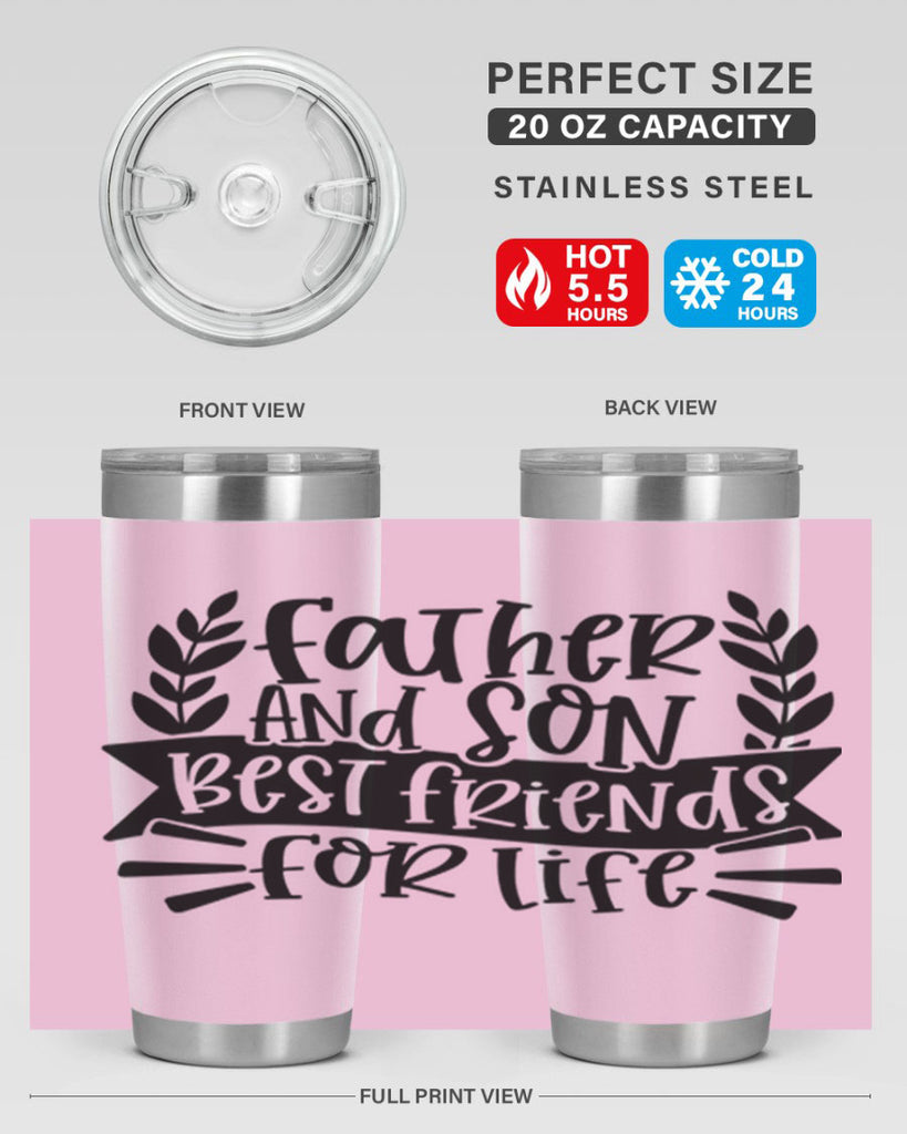 father and son best friends for life 52#- fathers day- Tumbler