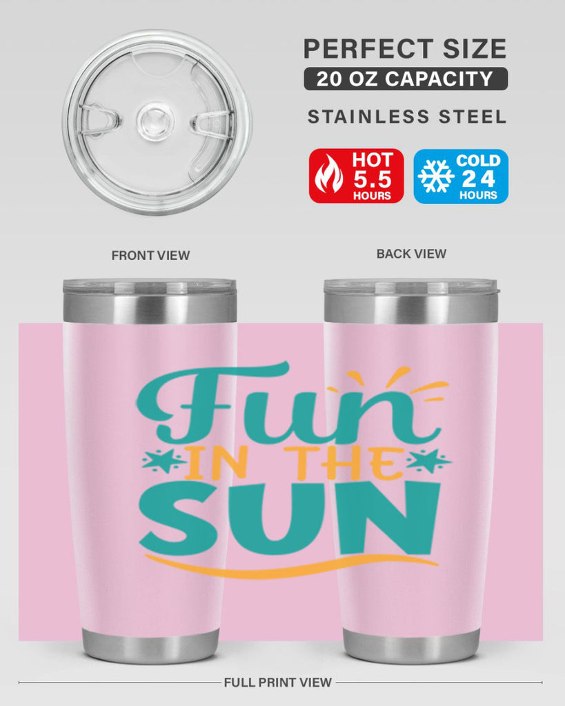 fun in the sun Style 103#- summer- Tumbler