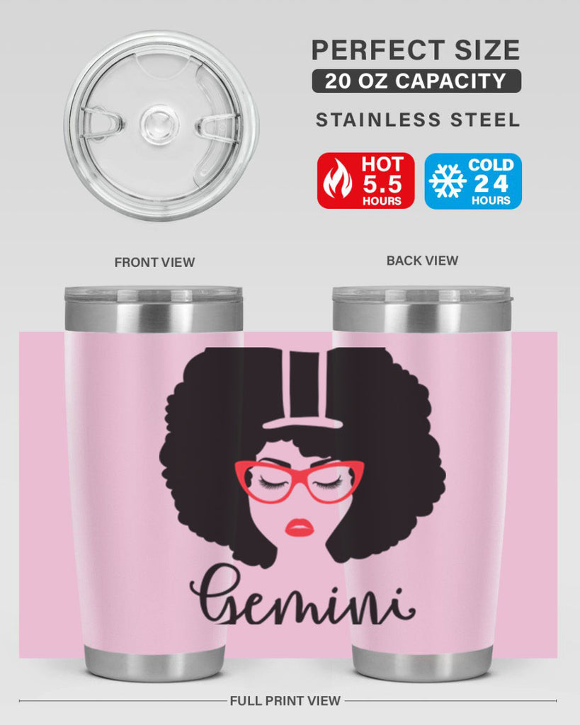 gemini 235#- zodiac- Tumbler