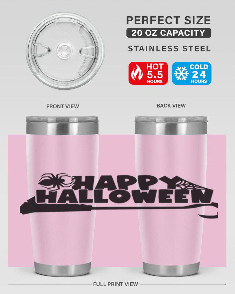 happy halloween 66#- halloween- Tumbler