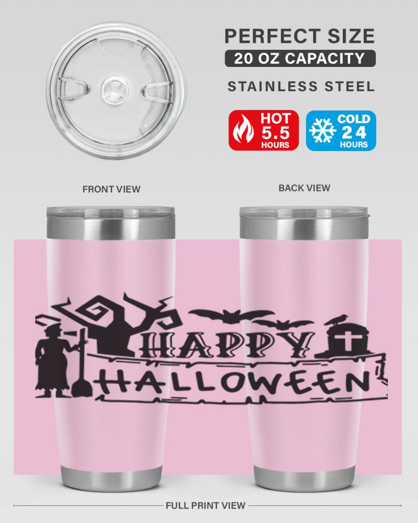 happy halloween 69#- halloween- Tumbler