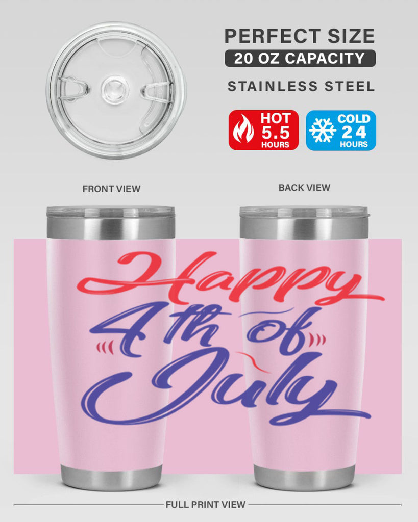 happy th july design Style 99#- Fourt Of July- Tumbler