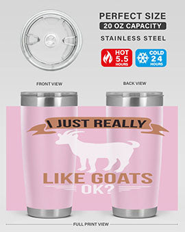 i just really like goats ok Style 3#- goat- Tumbler