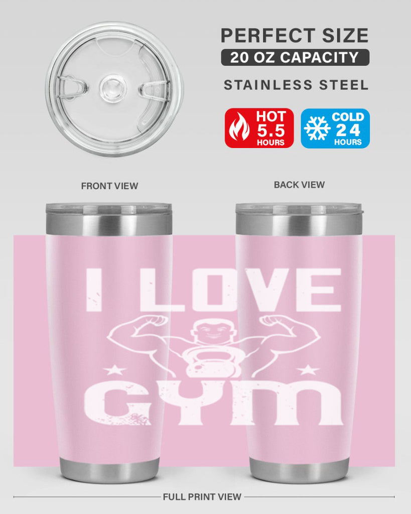 i love gym 88#- gym- Tumbler
