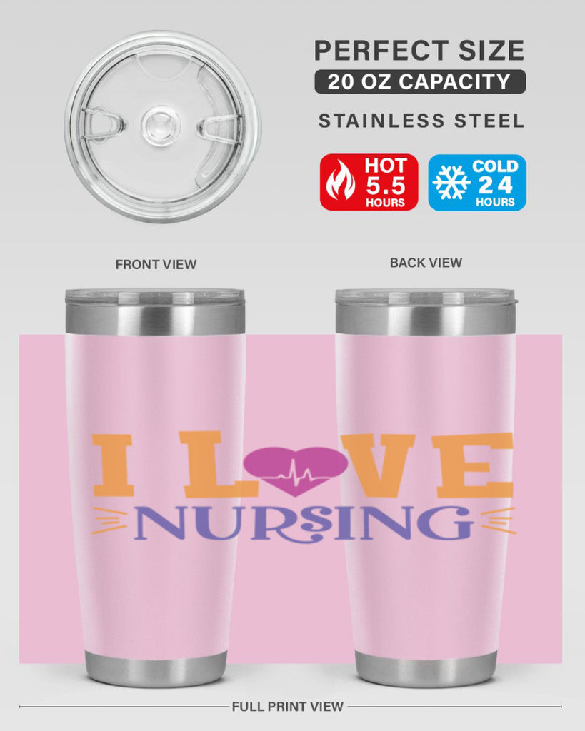 i love nursing Style Style 173#- nurse- tumbler