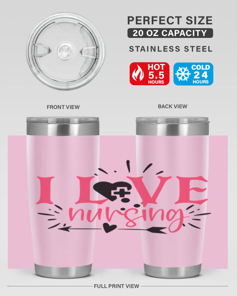 i love nursing Style Style 174#- nurse- tumbler