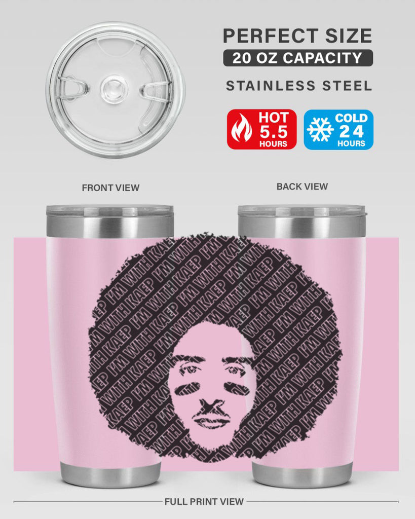 imwithkaep 24#- black men - boys- tumbler