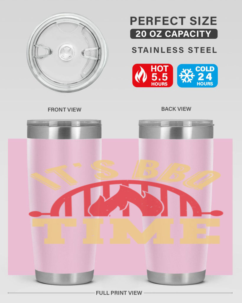 its bbq time 32#- bbq- Tumbler