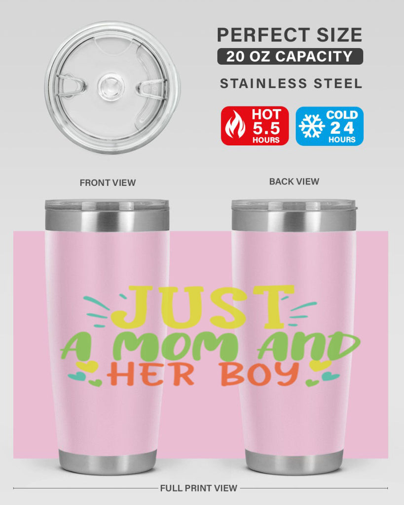 just a mom and her girl 391#- mom- Tumbler
