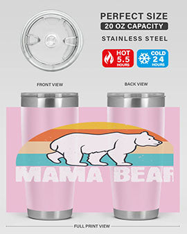 mama bear 24#- Bears- Tumbler