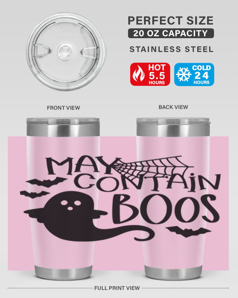 may contains boos 45#- halloween- Tumbler