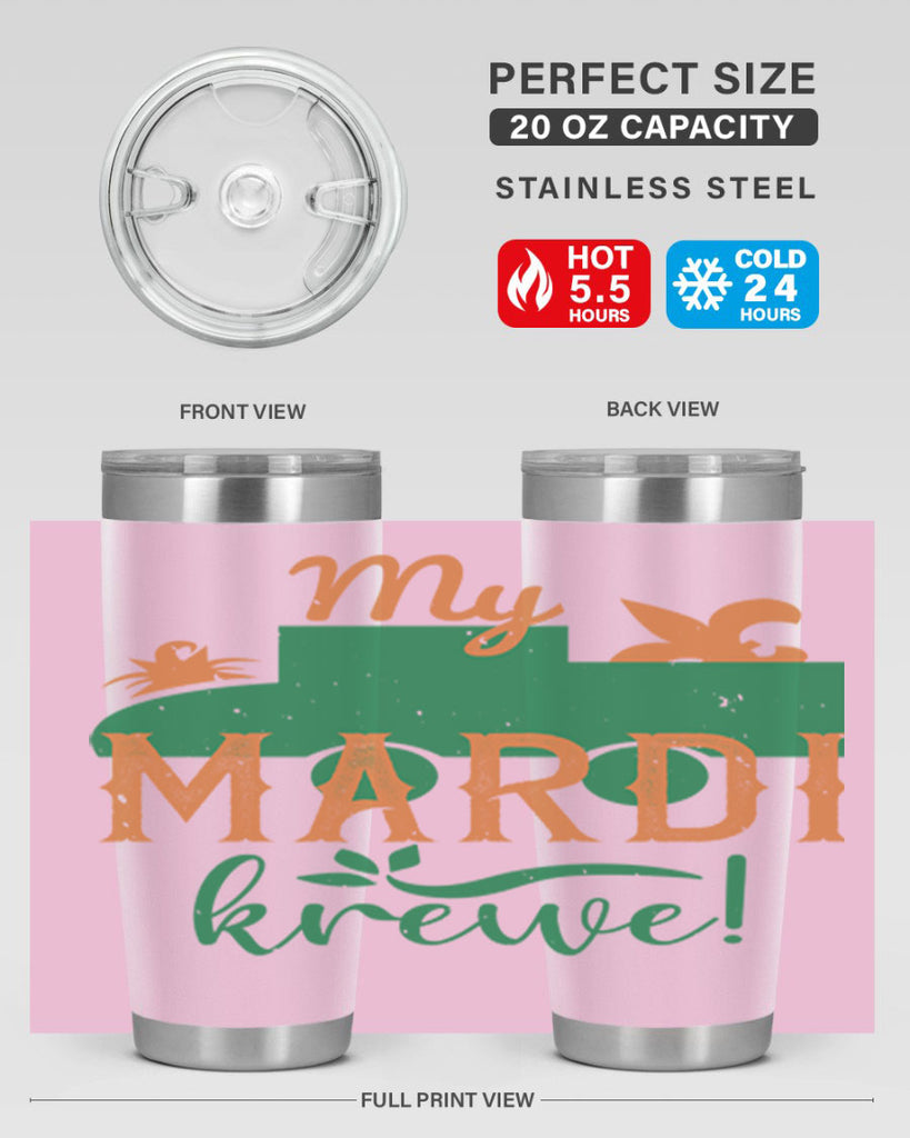 my mardi krewe 43#- mardi gras- Tumbler