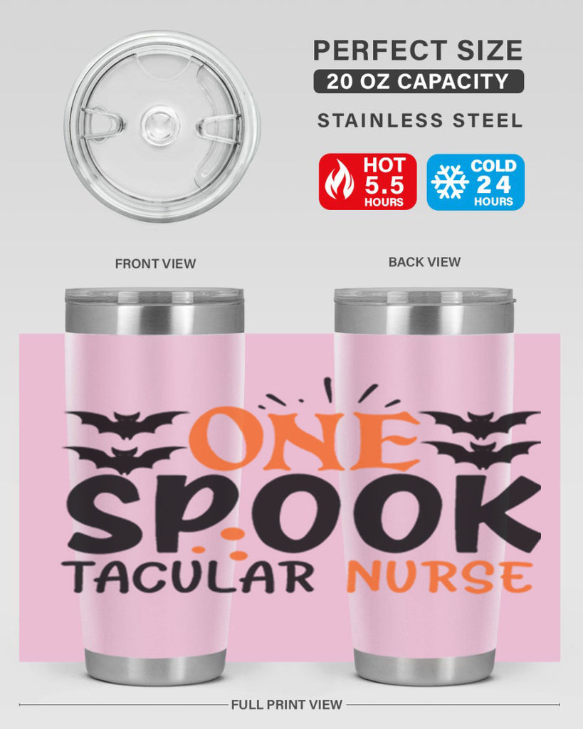one spooktacular nurse 109#- halloween- Tumbler