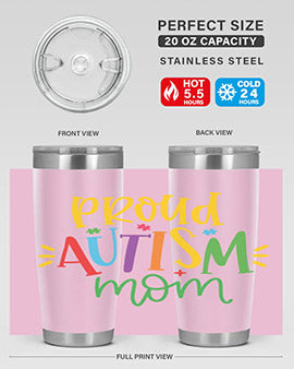 proud autism mom Style 35#- autism- Tumbler