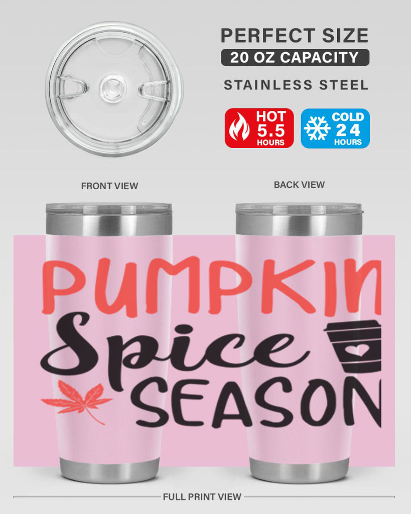 pumpkin spice Season 559#- fall- Tumbler