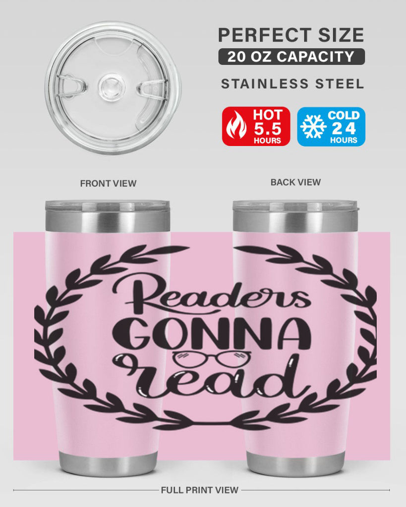readers gonna read 32#- reading- Tumbler