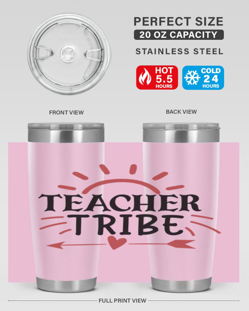teacher tribe Style 138#- teacher- tumbler