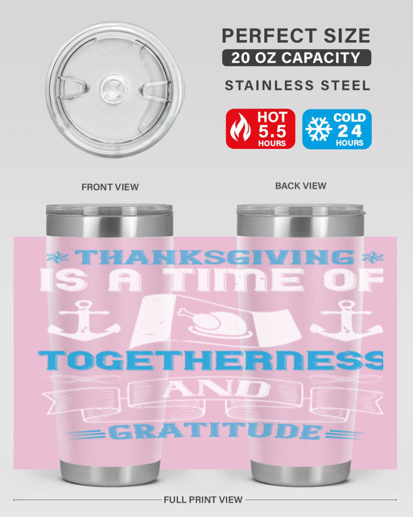 thanksgiving is a time of togetherness and gratitude 12#- thanksgiving- Tumbler