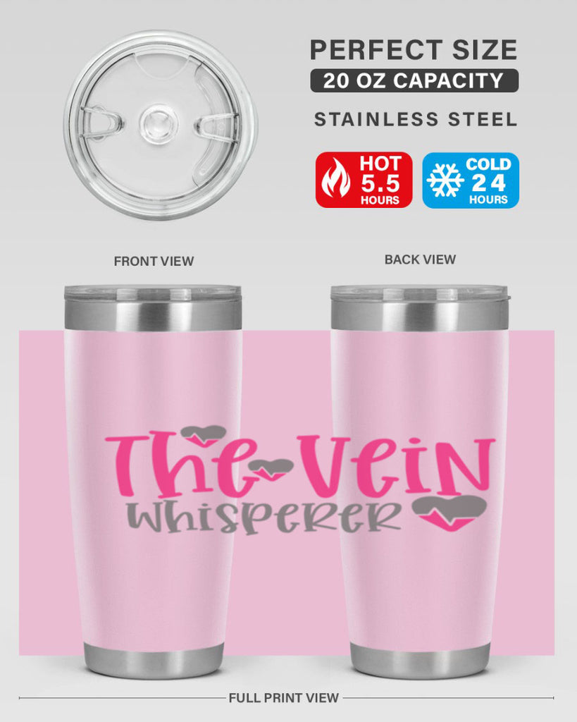the vein whisperer Style 345#- nurse- tumbler