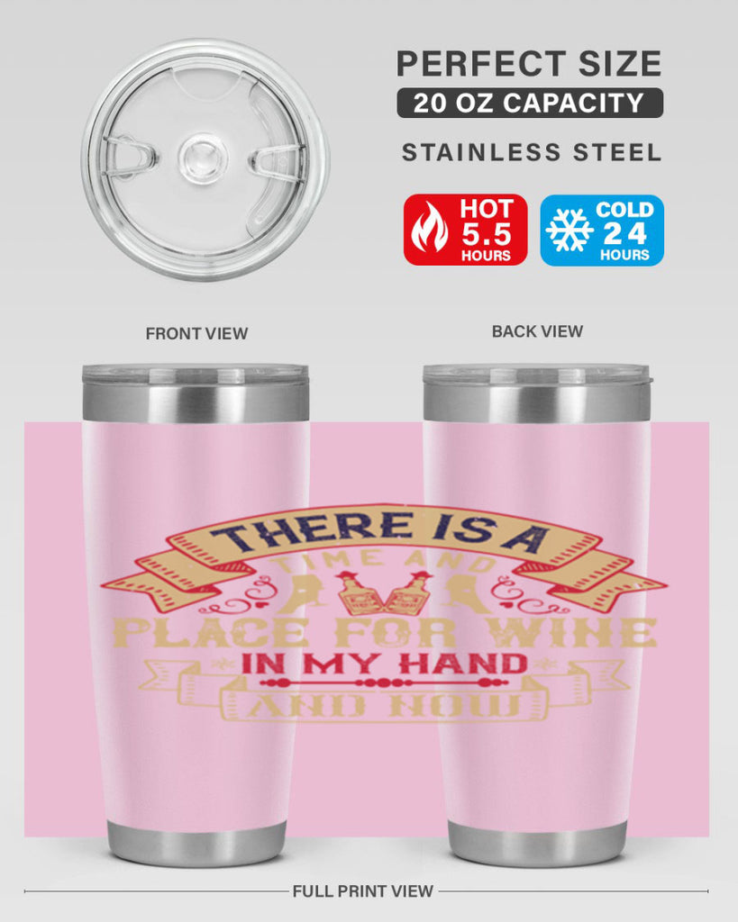 there is a time and place for wine in my hand and now 26#- drinking- Tumbler