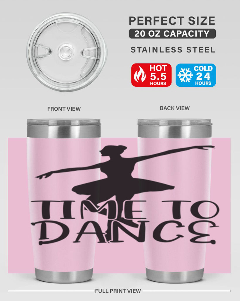 time to dance86#- ballet- Tumbler