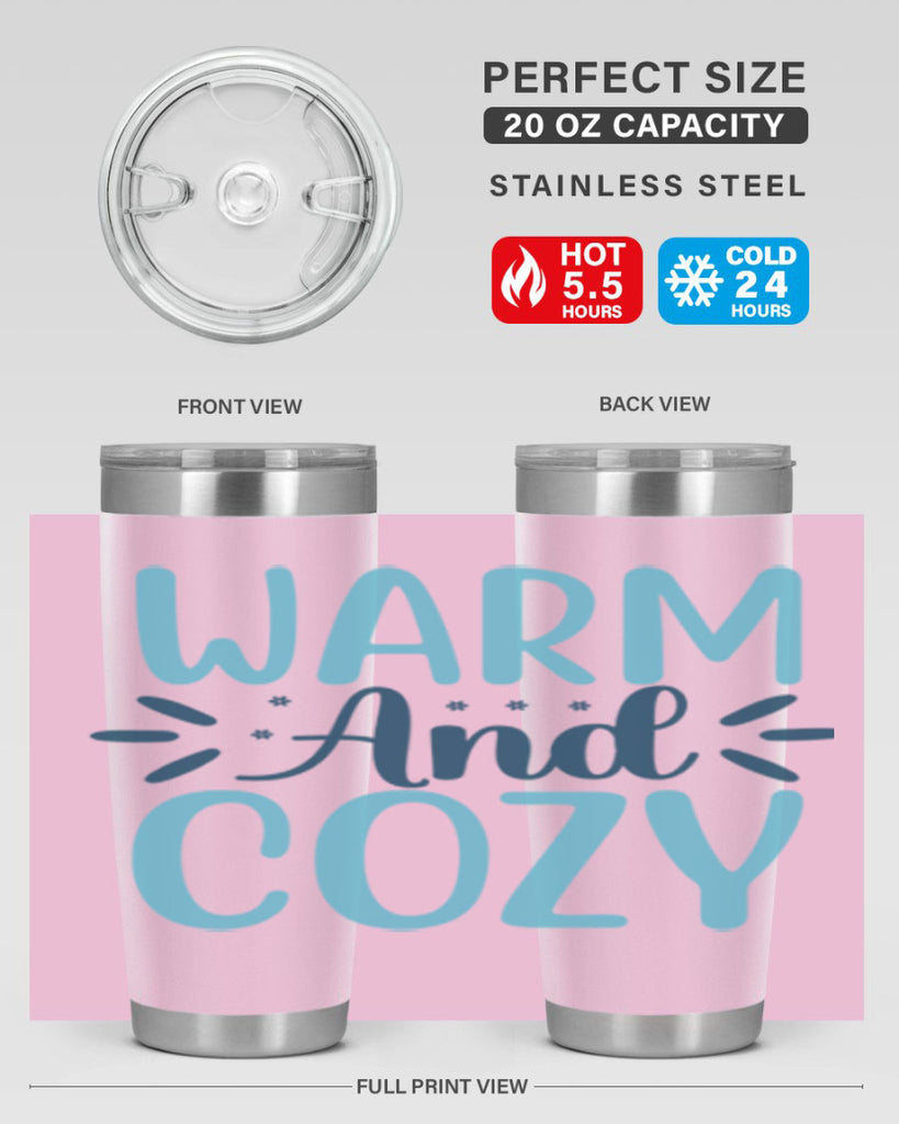 warm and cozy 445#- winter- Tumbler