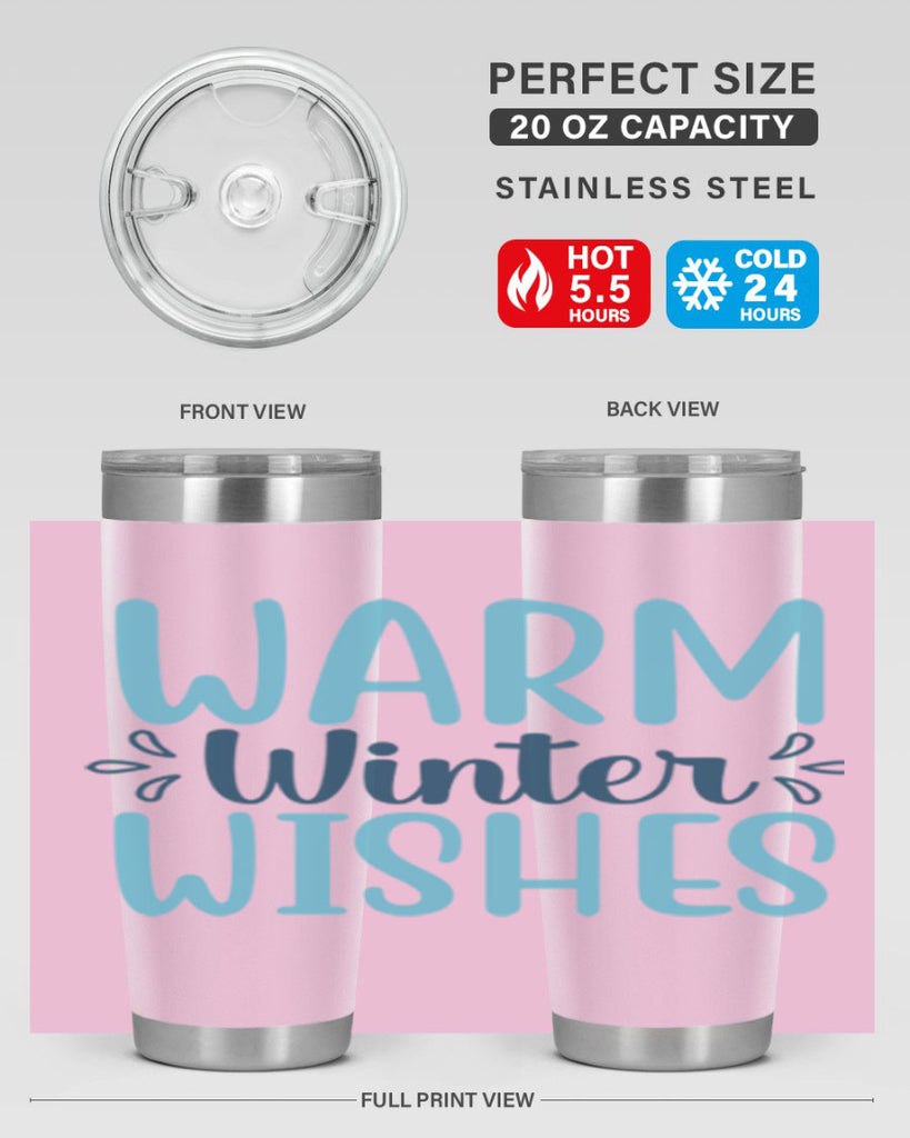 warm winter wishes 455#- winter- Tumbler