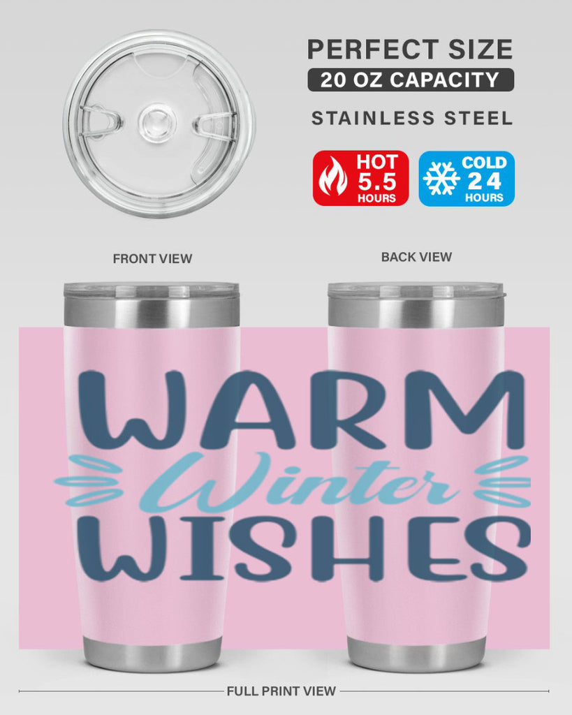 warm winter wishes 456#- winter- Tumbler
