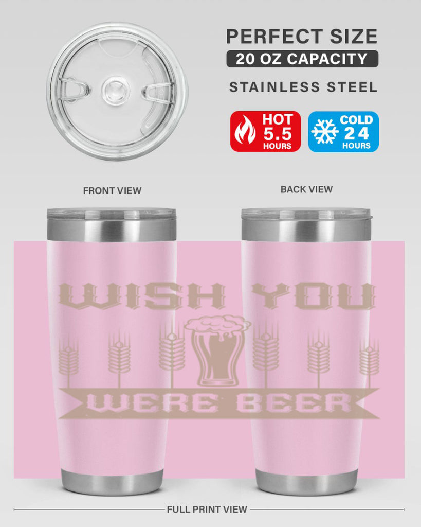 wish you were beerr 1#- beer- Tumbler