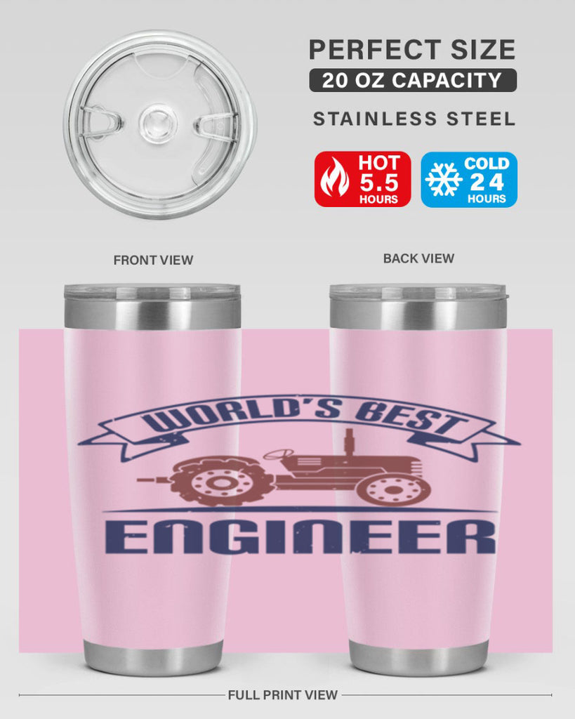 worlds best engineer Style 27#- engineer- tumbler