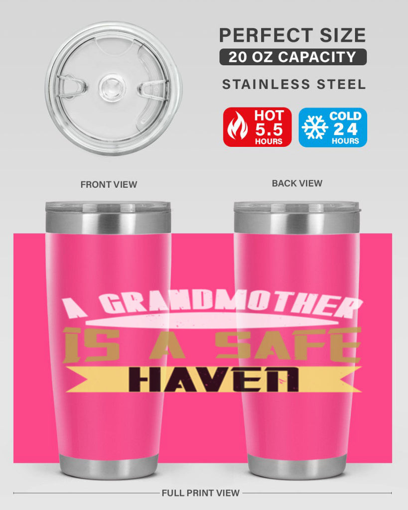 A Grandmother is a safe 41#- grandma - nana- Tumbler