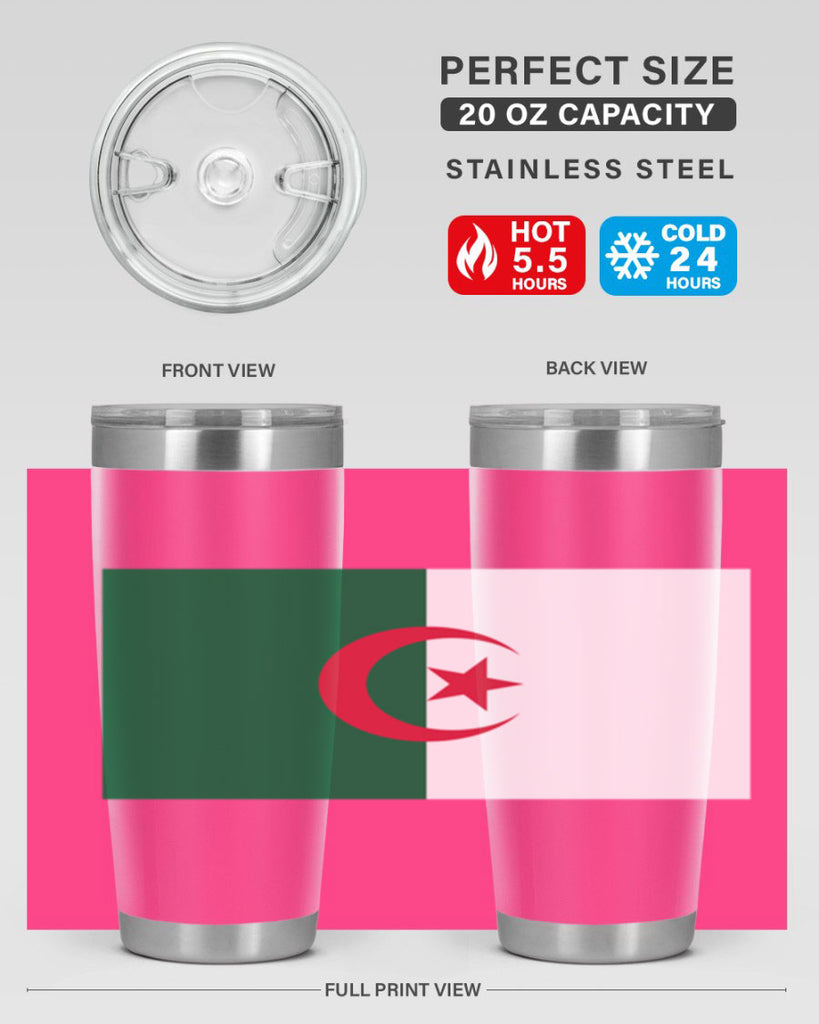 Algeria 195#- world flags- Tumbler