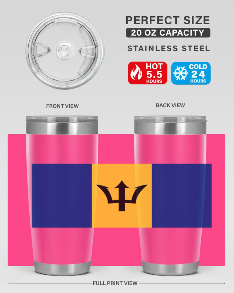 Barbados 183#- world flags- Tumbler