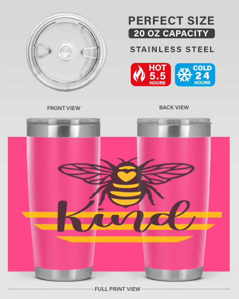 Bee Kind32#- spring- Tumbler