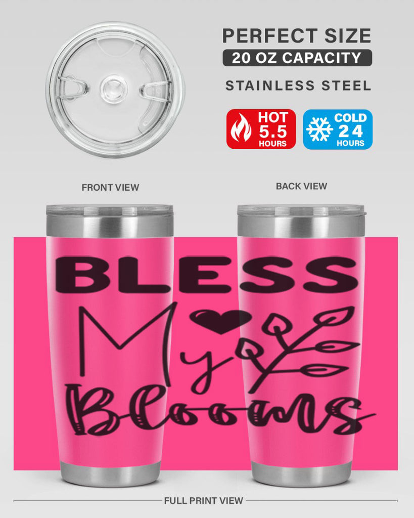 Bless My Blooms 44#- spring- Tumbler