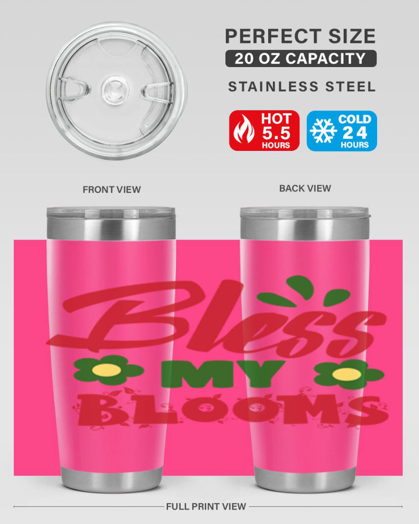 Bless My Blooms 61#- spring- Tumbler