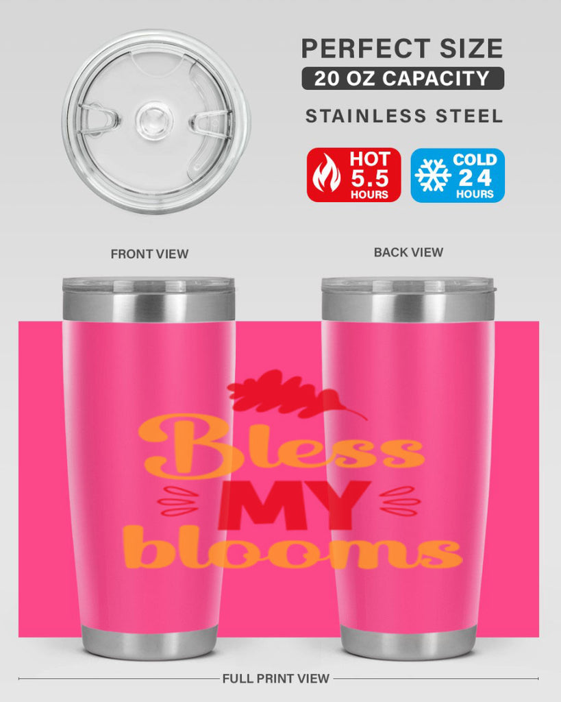 Bless my blooms 43#- spring- Tumbler