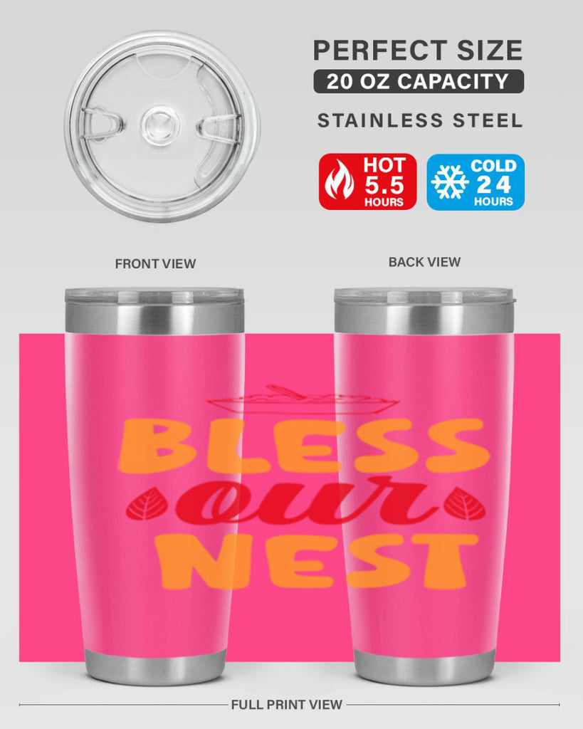 Bless our nest 54#- spring- Tumbler