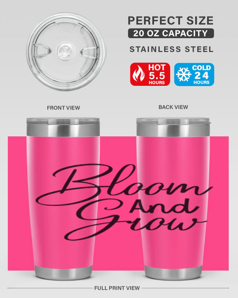 Bloom and grow  83#- spring- Tumbler