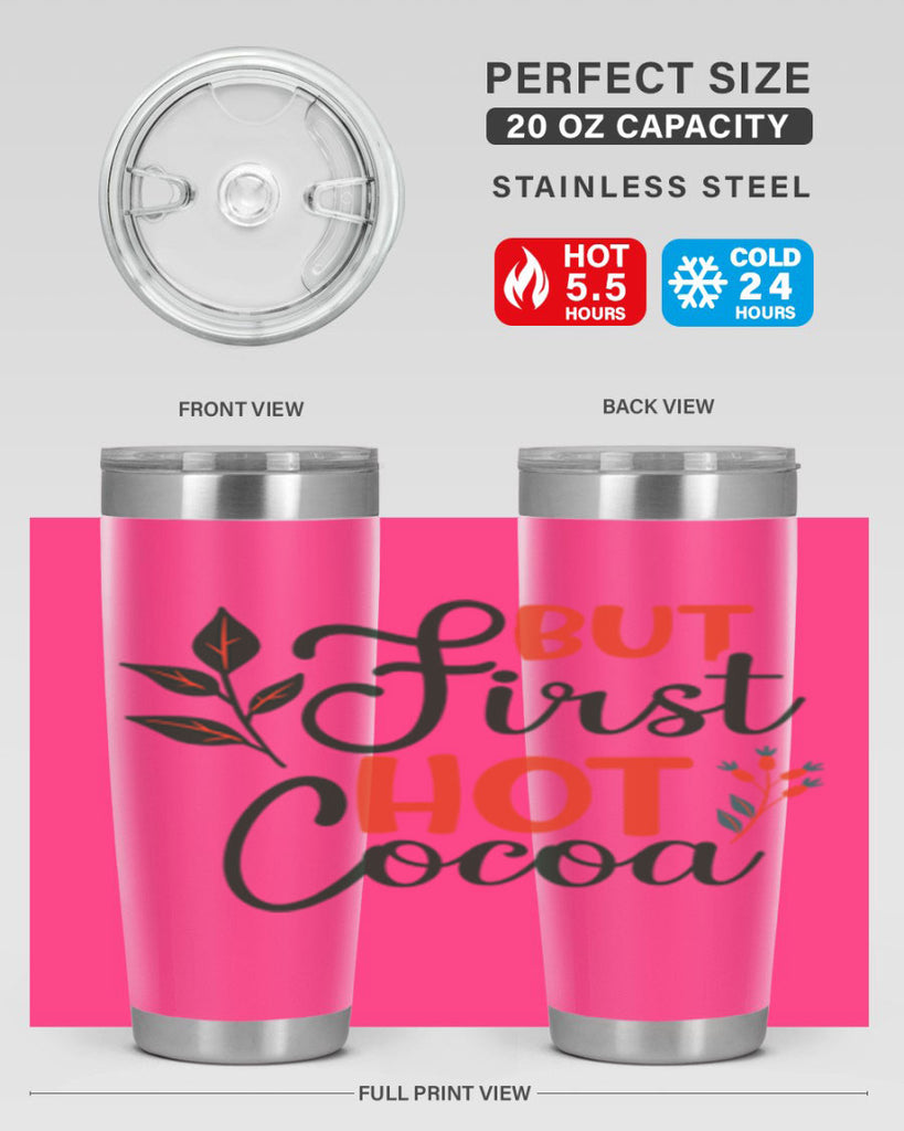 But First Hot Cocoa 34#- winter- Tumbler