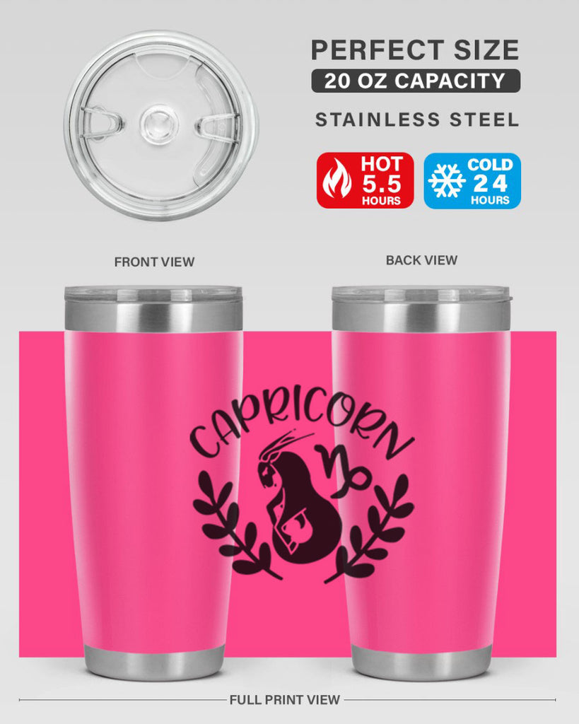 Capricorn 192#- zodiac- Tumbler