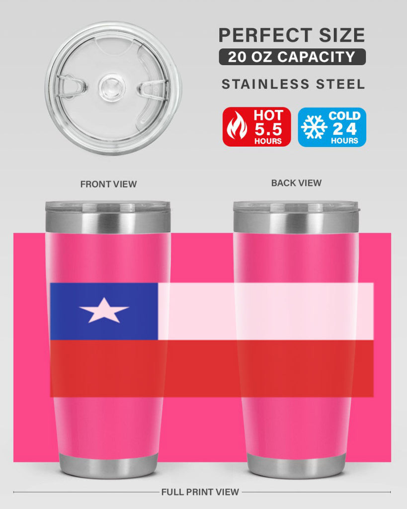 Chile 163#- world flags- Tumbler