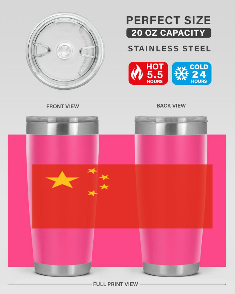 China 162#- world flags- Tumbler