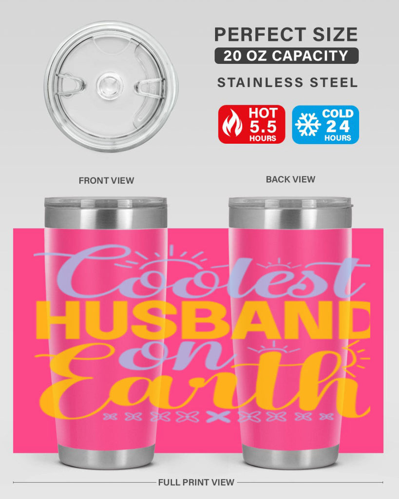 Coolest husband on earth61#- winter- Tumbler