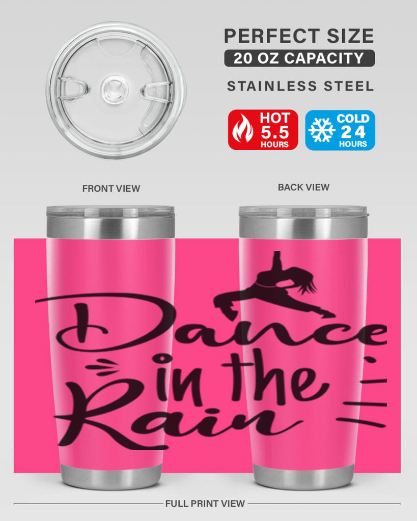DANCE in the RAIN  120#- spring- Tumbler