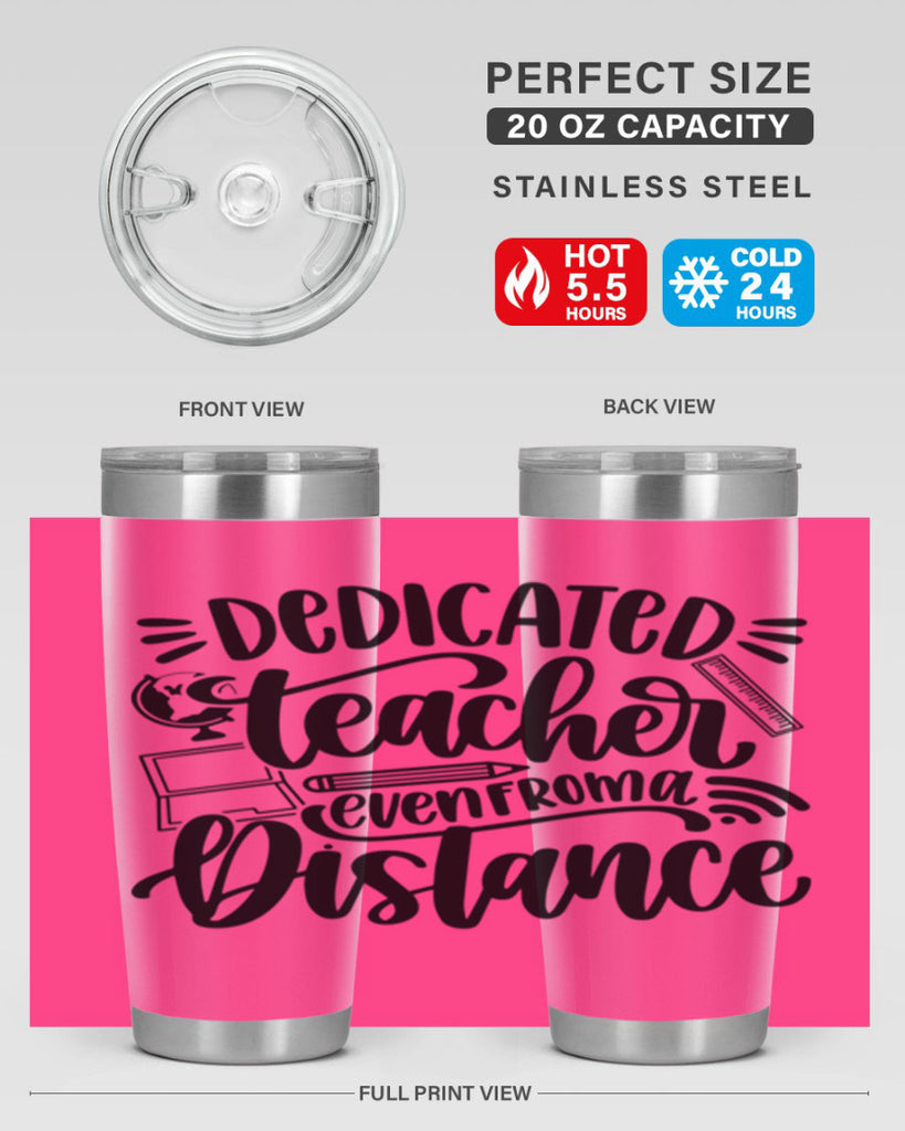 Dedicated Teacher Even Style 79#- teacher- tumbler